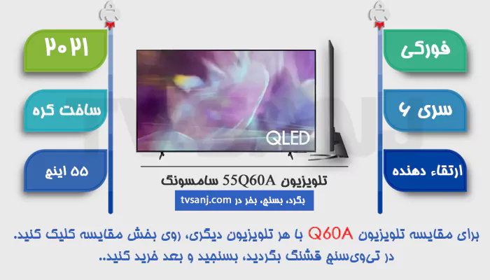 تلویزیون سامسونگ 55Q60A