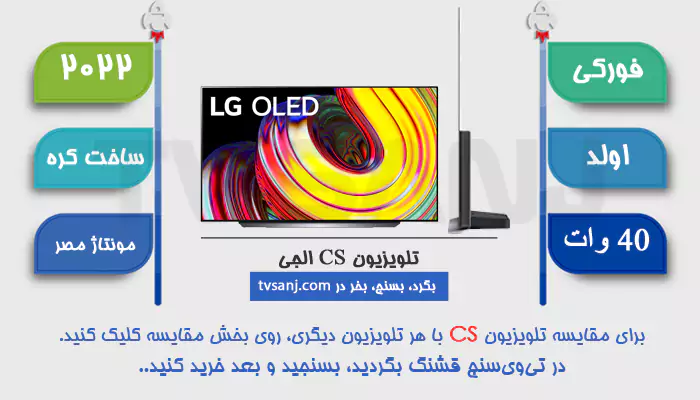 تلویزیون اولد ال جی 65CS